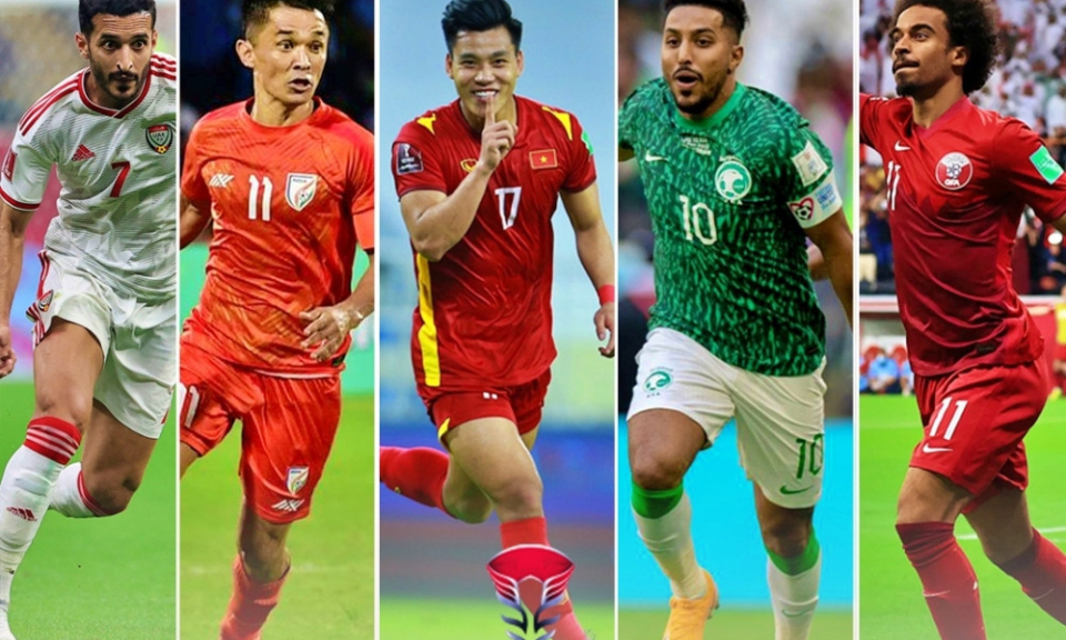 Việt Nam lọt top các cầu thủ có chiều cao và cân nặng thấp nhất Asian Cup 2023